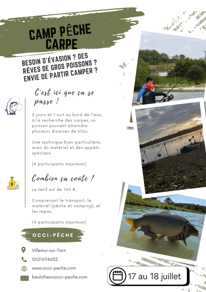 Camp peche juillet 2025.

Pêche de la carpe 