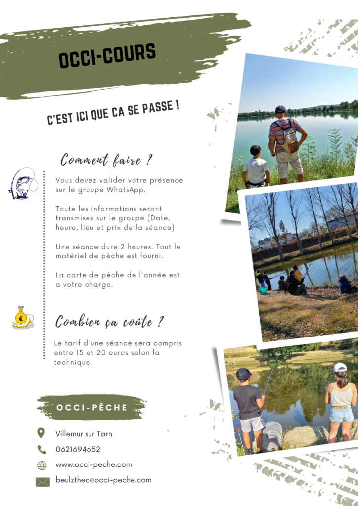 Cours et école de pêche